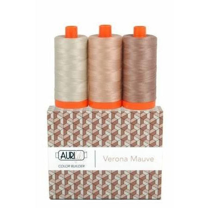 Aurifil Cotton Thread 50 wt - Color Builder Verona Mauve