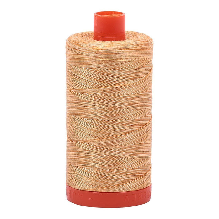 Aurifil Cotton Thread 50wt - Creme Brulee Variegated A1150-4150