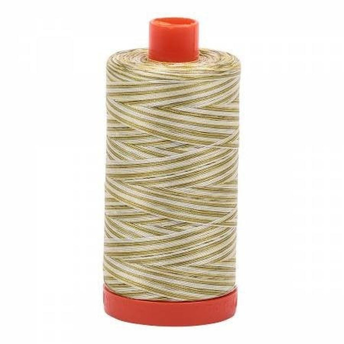 Aurifil Cotton Thread 50wt - Variegated Green  1150-4653