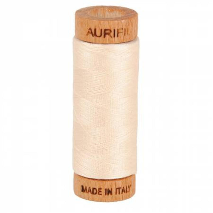 Aurifil Cotton Thread 80wt - Light Sand A1080-2000