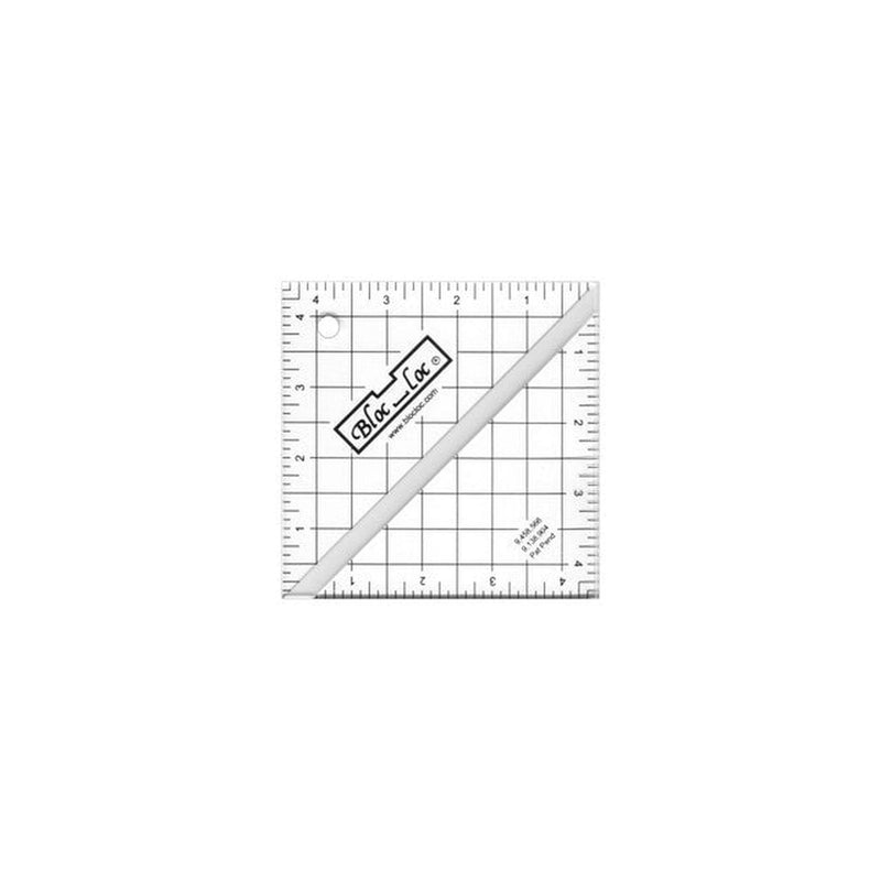 Bloc Loc Half-Square Triangle Ruler 4 1/2" x 4 1/2"