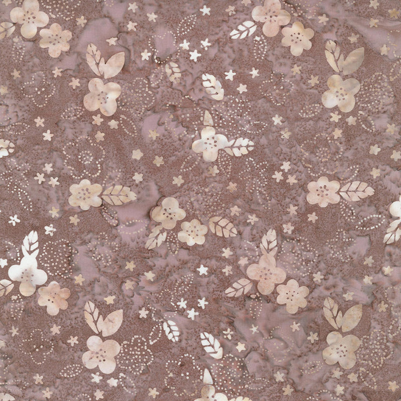Boho Batiks - Stitched Floral - Tapestry