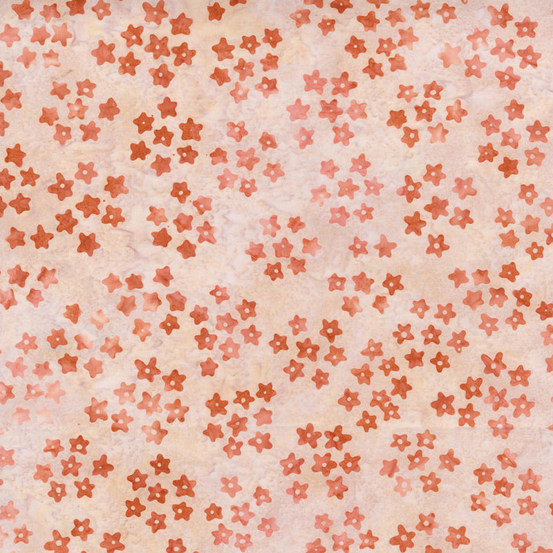 Boho Batiks - Tiny Floral - Antique Lace