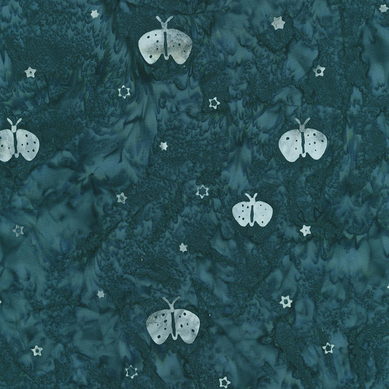 Boho Batiks - Flutterby - Stormy Seas