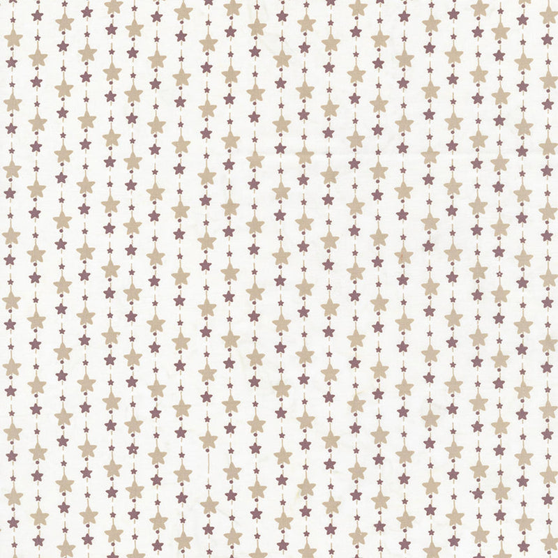 Boho Batiks - Star Garland - Snow White