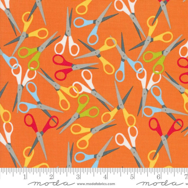 Back to School by Stacy Iest Hsu Scissors: Orange