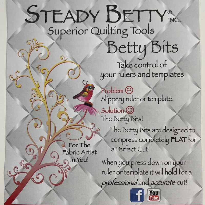 Betty Bits Ruler Grippers by Steady Betty