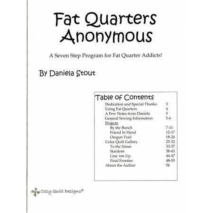 Book: Fat Quarters Anonymous