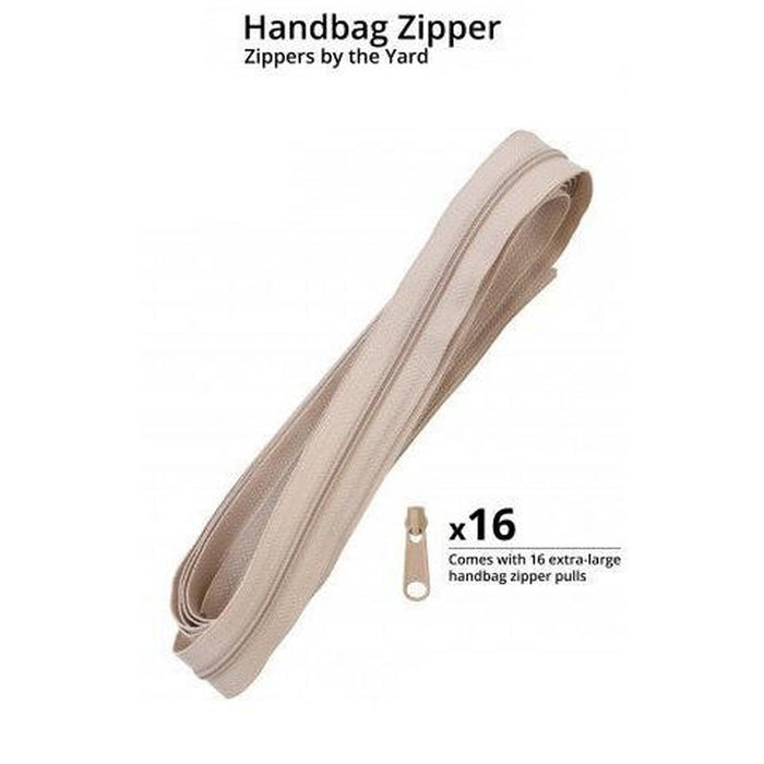 By Annie 4YD Zippers by the Yard - Natural