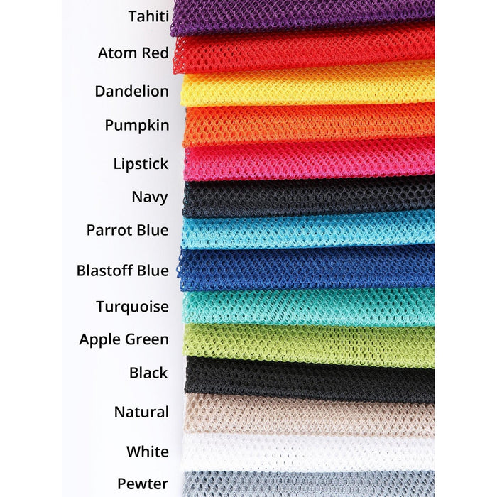 By Annie Lightweight Mesh Fabric - Apple Green - 1/2yrd