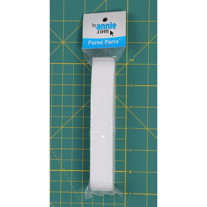 By Annie Strapping- 1in x 3 yd-white
