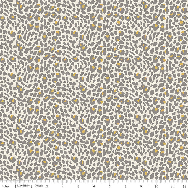 Leo & Savannah by Riley Blake - Leopard Cream