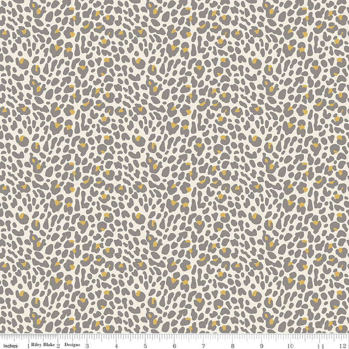 Leo & Savannah by Riley Blake - Leopard Cream