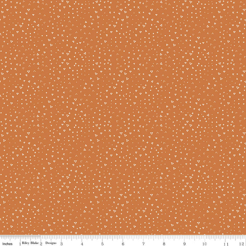 Leo & Savannah by Riley Blake - Terrain Orange