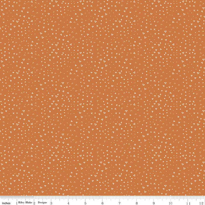 Leo & Savannah by Riley Blake - Terrain Orange