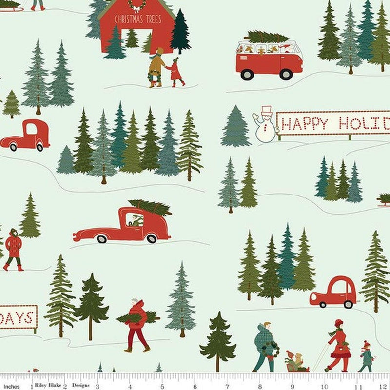 Christmas is in Town by Sandy Gervais Main: Mist
