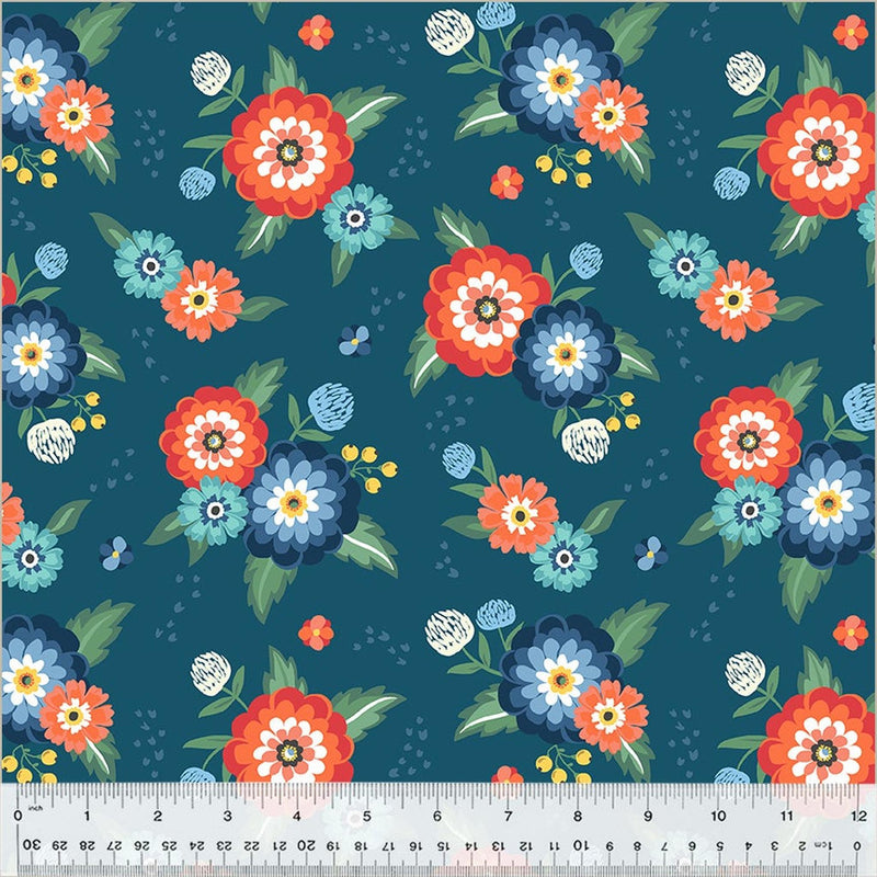 Clover and Dot  Dahlia Bouquets - Dark Blue