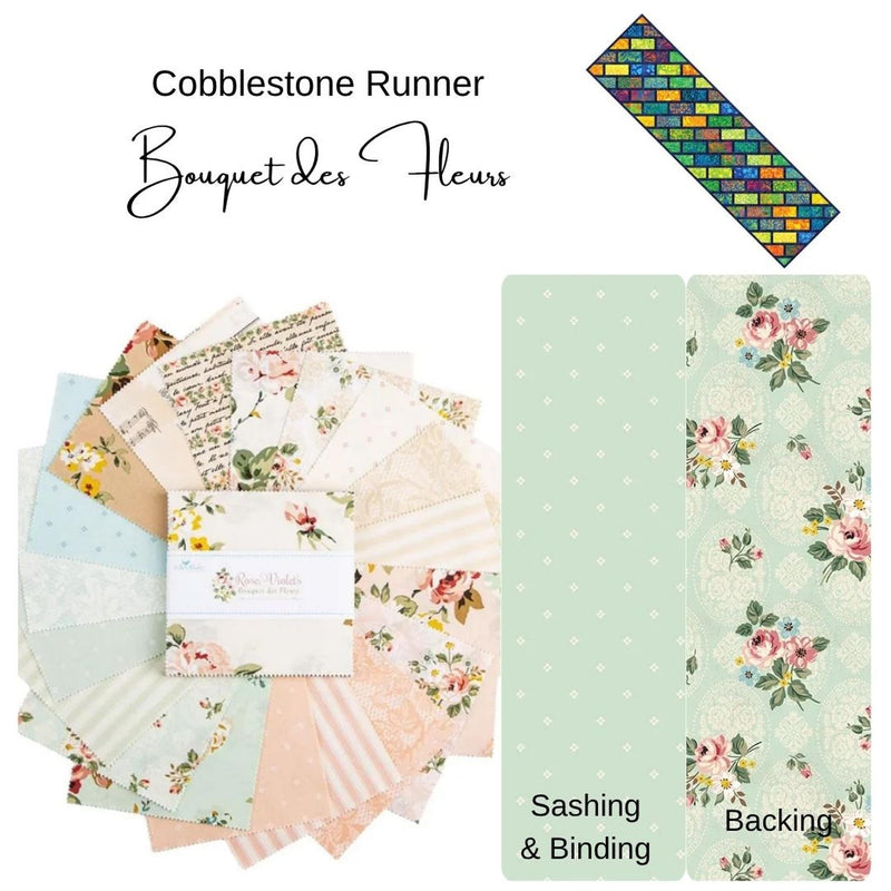 Kit: Cobblestone Runner - Pattern included