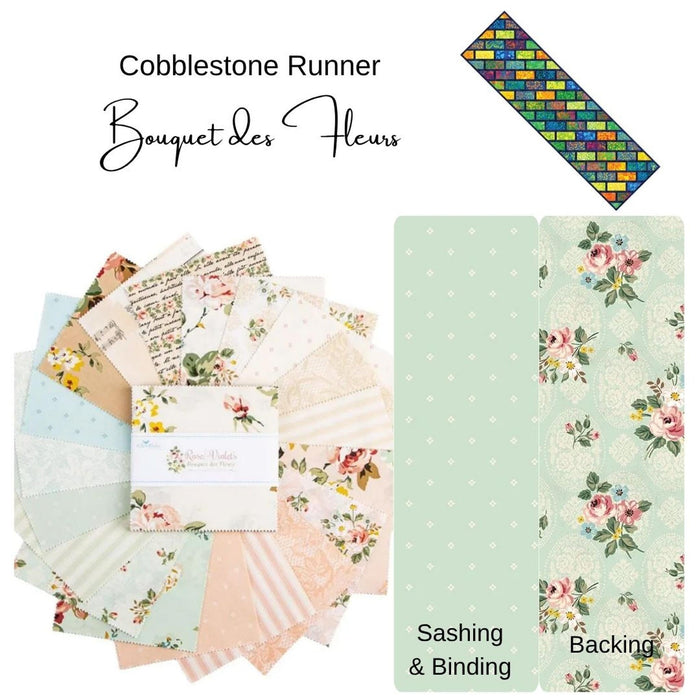 Kit: Cobblestone Runner - Pattern included