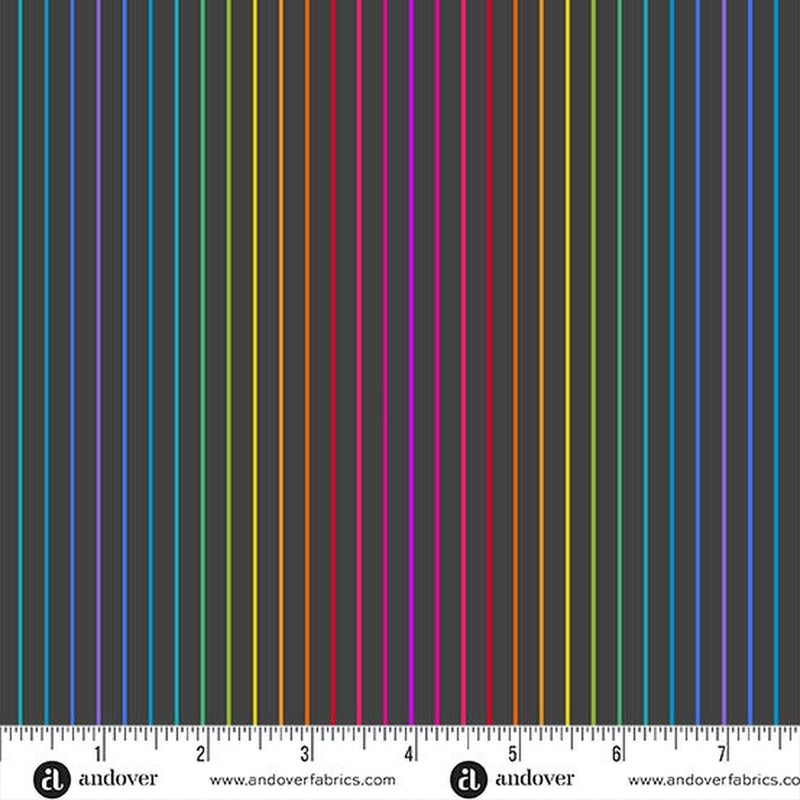 Color Wheel by Alison Glass - Spectrum Stripe: Night