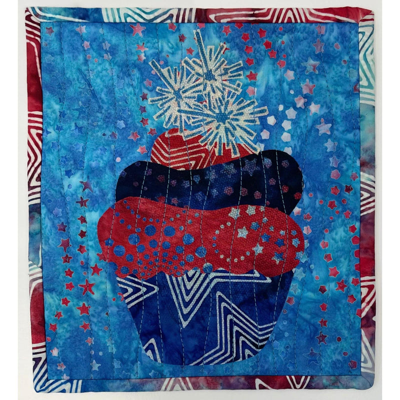 Kit: Cupcake Collage - Fireworks! (Pattern Not Included)