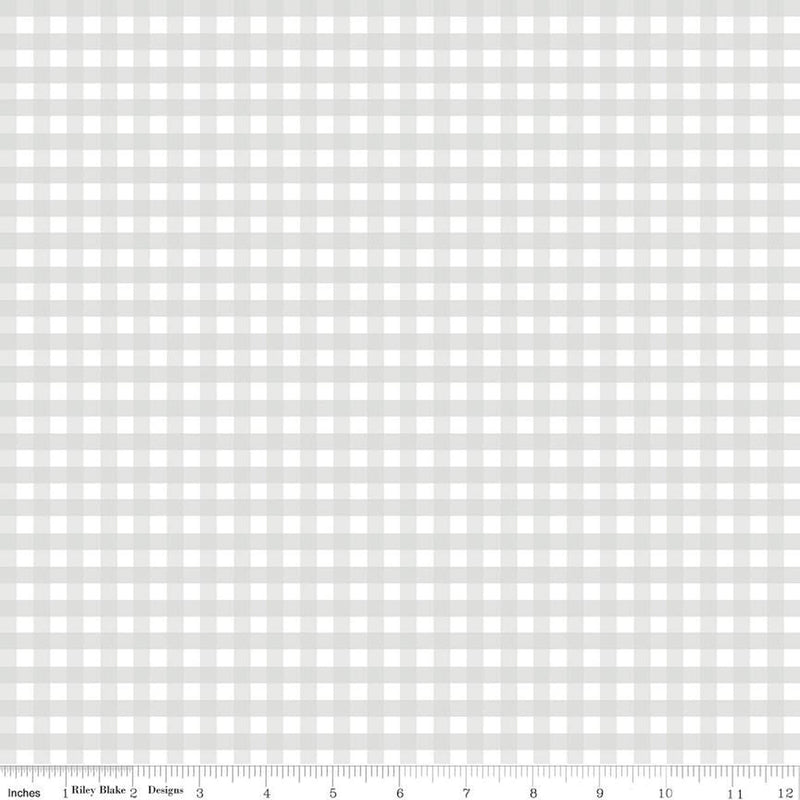 Designer Flannel by The RBD Designers - Gingham Gray