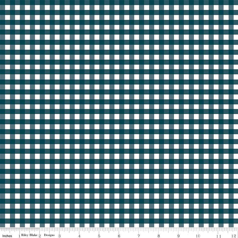 Designer Flannel by The RBD Designers - Gingham Navy