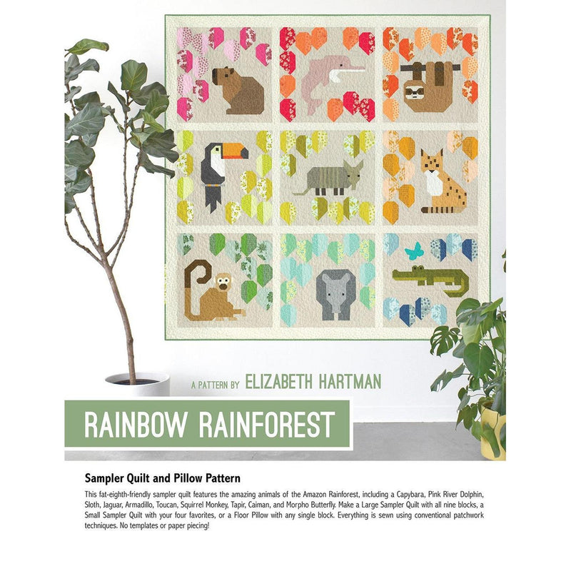Rainbow Rainforest Pattern