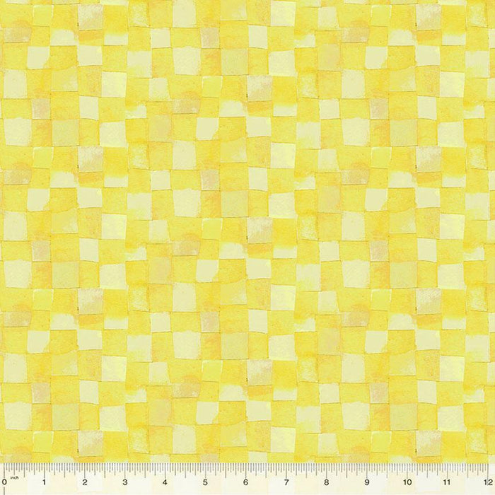 Checkerboard in Yellow