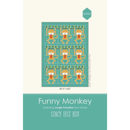 Funny Monkey Quilt Pattern Patterns