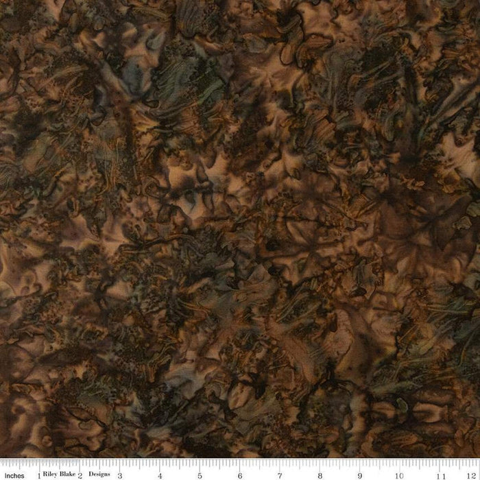 Expressions Batik Elementals by Riley Blake - Color Play Mottled: Black Bean