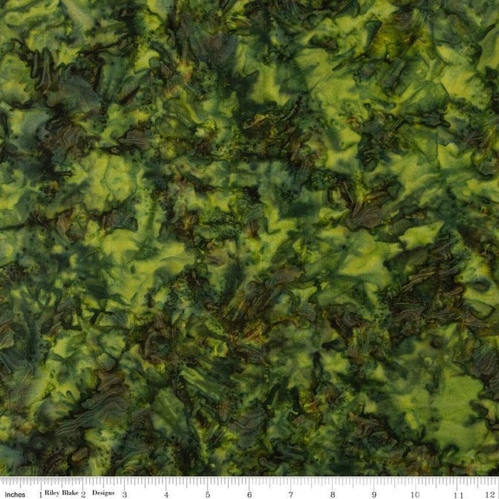 Expressions Batik Elementals by Riley Blake - Color Play Mottled: Spring Pear