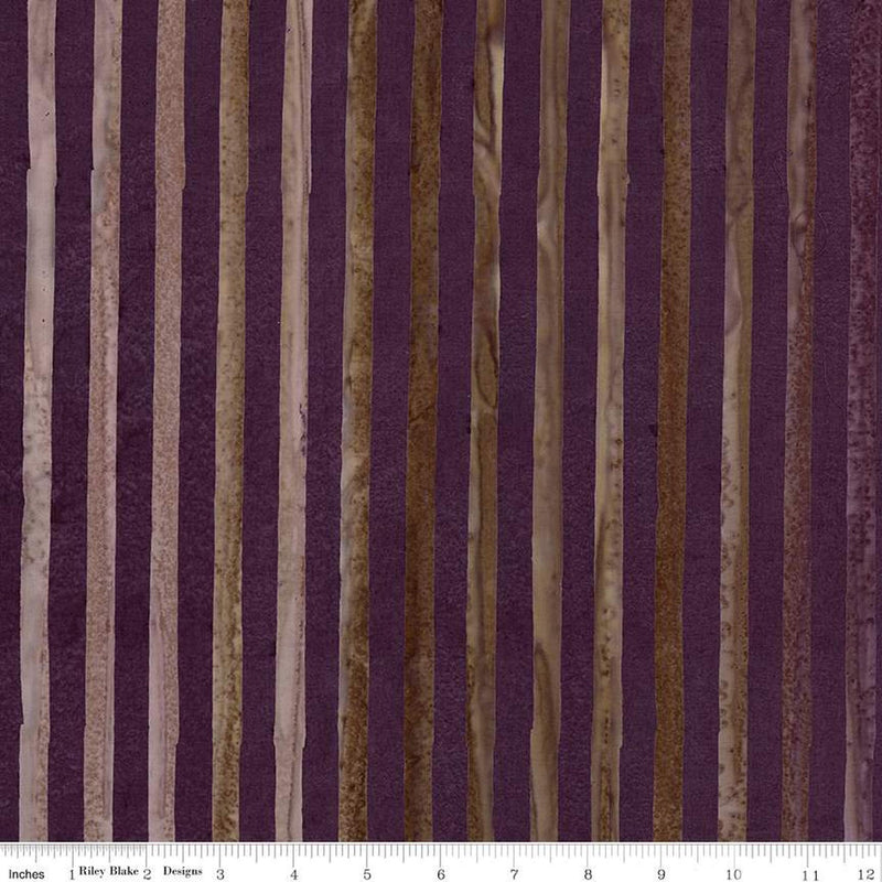 Expressions Batik Elementals by Riley Blake - Get in Line: Grape Coal