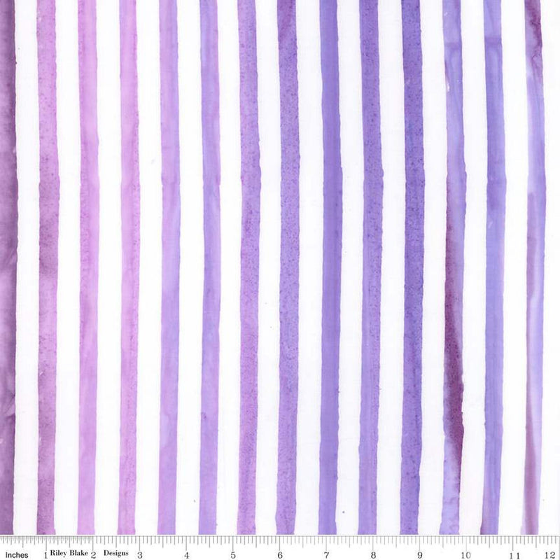 Expressions Batik Elementals by Riley Blake - Get in Line: Lavender Blush