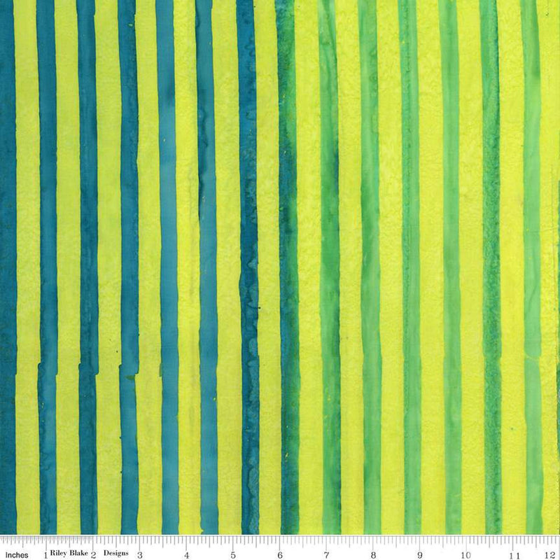 Expressions Batik Elementals by Riley Blake - Get in Line: Limeade