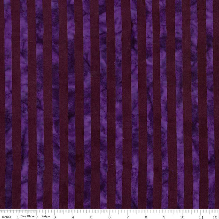 Expressions Batik Elementals by Riley Blake - Get in Line: Plum Dressing