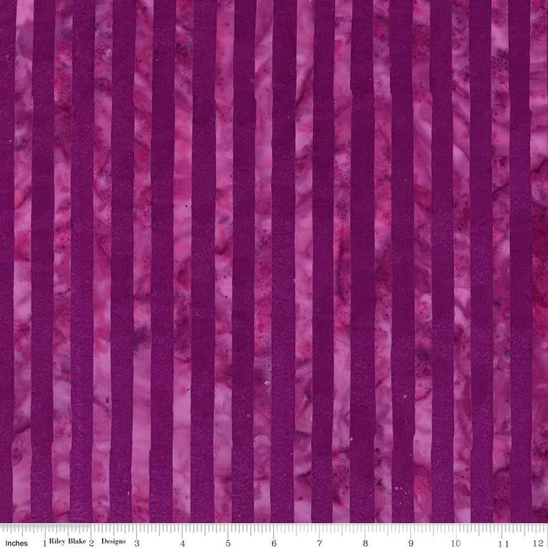 Expressions Batik Elementals by Riley Blake - Get in Line: Purple Outburst