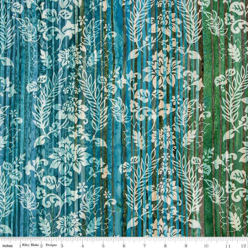 Expressions Batik Express Yourself by Riley Blake - Color Bands Tropical Rainforest