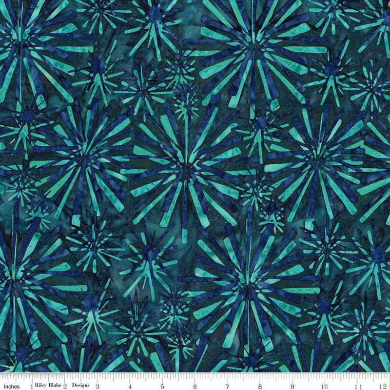 Expressions Batik Retro Revival by Riley Blake - Peacock