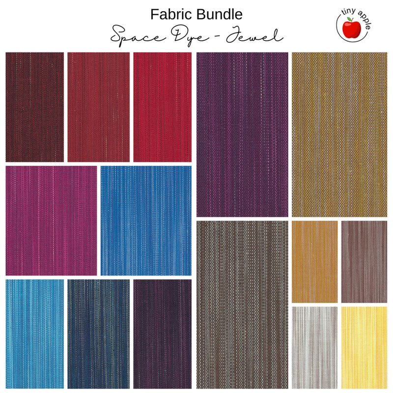 Fat Quarter Bundle -  Space Dye -Jewel (15)
