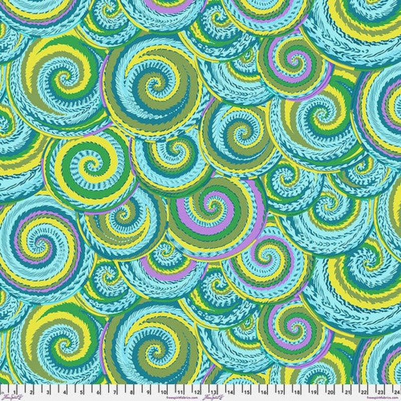 February 2024 by Kaffe Fassett Curly Baskets - Green