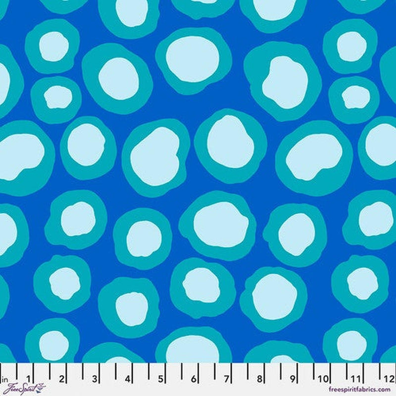 Kaffe Fassett Collective - Fish Lips - Blue