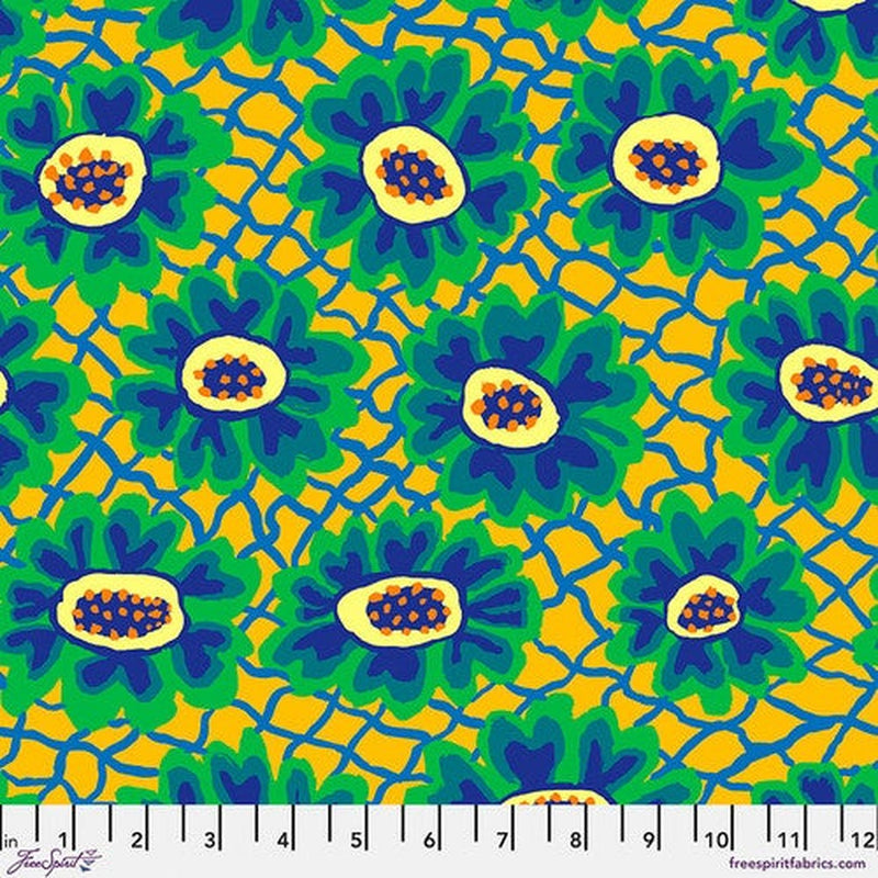 Kaffe Fassett Collective - Flower Net - Citrus