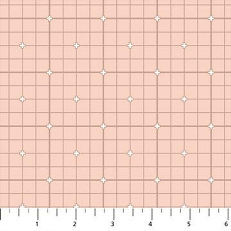 Figo Serenity Basics Grid Pink