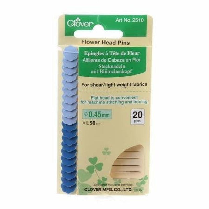 Flower Head Pins Fine Size 32 - 2in  20ct
