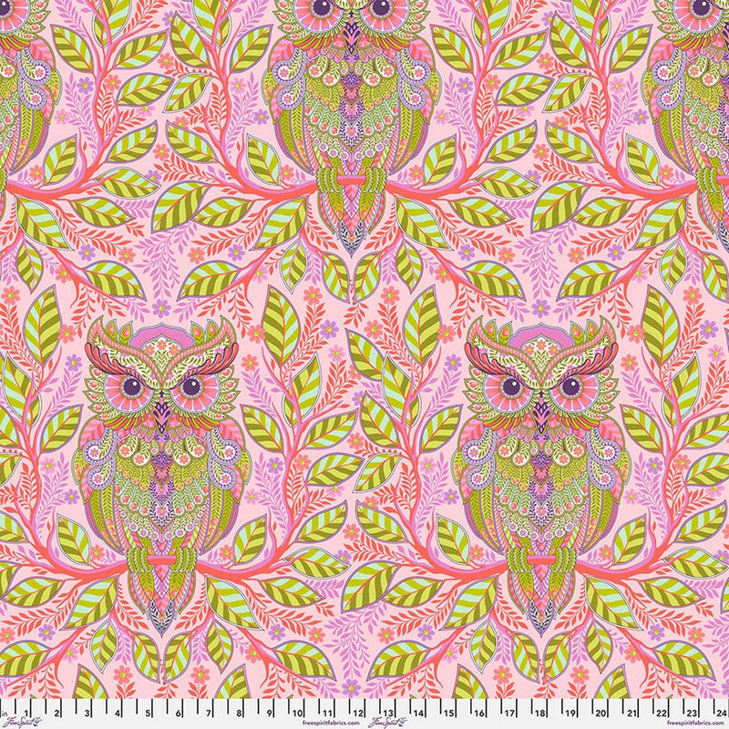 Full Moon Forest II by Tula Pink - Hootie Patootie: Honey