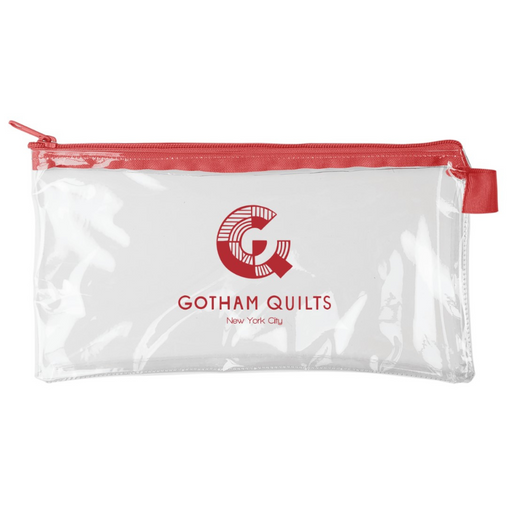 Gotham Quilts Small Vinyl Pencil Bag Gifts