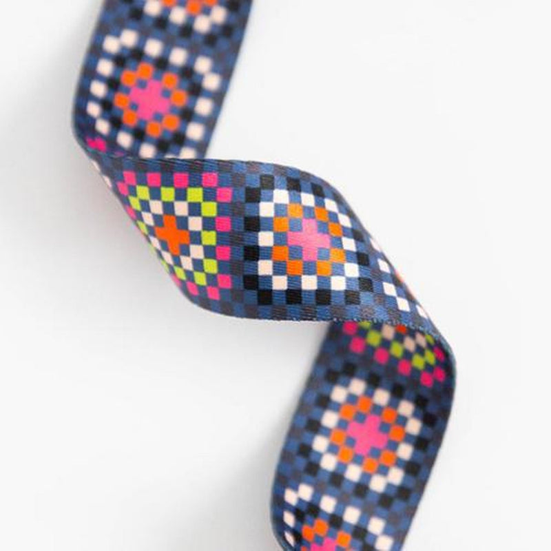 Granny Square in Night 1 1/2"  Webbing
