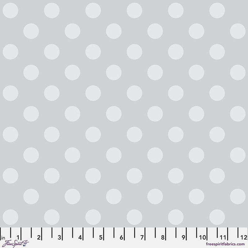 Graywork by Tula Pink - Pom Pom - Fog