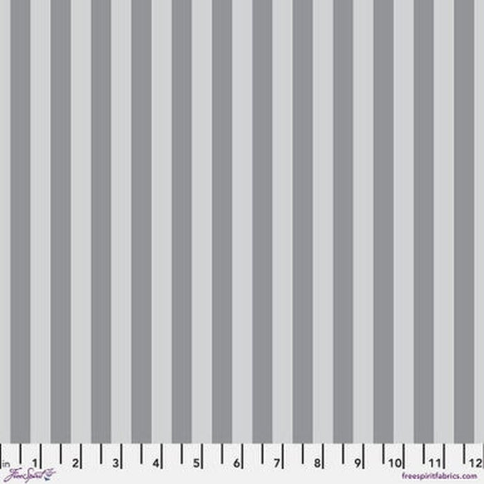Graywork by Tula Pink - Tent Stripe - Fog